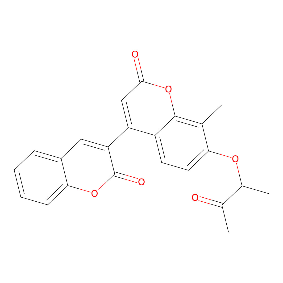 8-methyl-7-(1-methyl-2-oxopropoxy)-4-(2-oxo-2H-chromen-3-yl)-2H-chromen-2-one molecular structure, CAS 859109-34-5