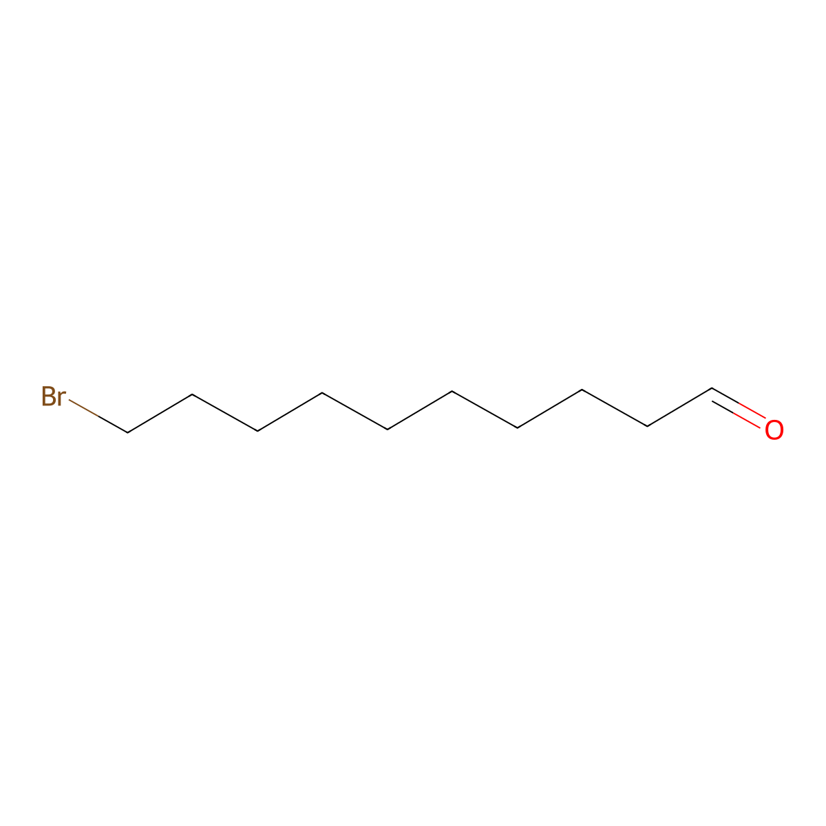 10-Bromodecanal molecular structure, CAS 85920-81-6