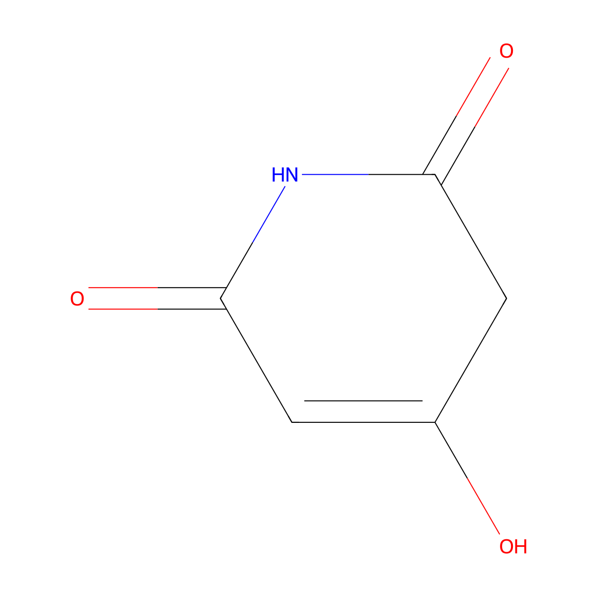 4-Hydroxy-1,2,3,6-tetrahydropyridine-2,6-dione molecular structure, CAS 859749-74-9