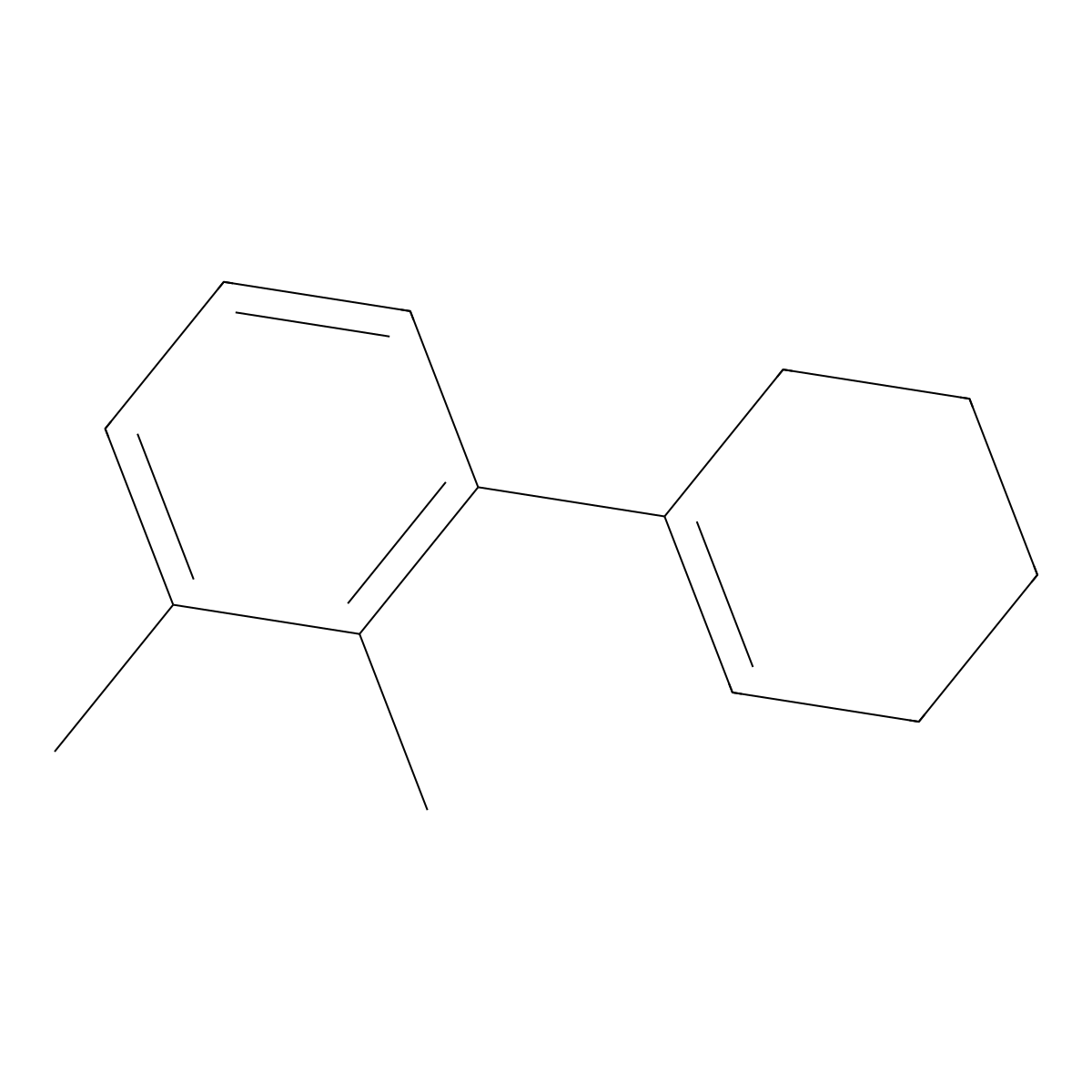 2',3'-Dimethyl-2,3,4,5-tetrahydro-1,1'-biphenyl molecular structure, CAS 859781-56-9