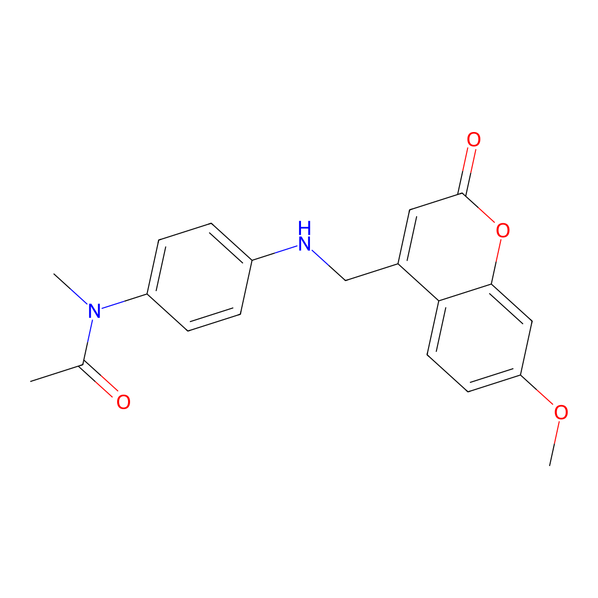 N-(4-{[(7-methoxy-2-oxo-2H-chromen-4-yl)methyl]amino}phenyl)-N-methylacetamide molecular structure, CAS 859859-65-7