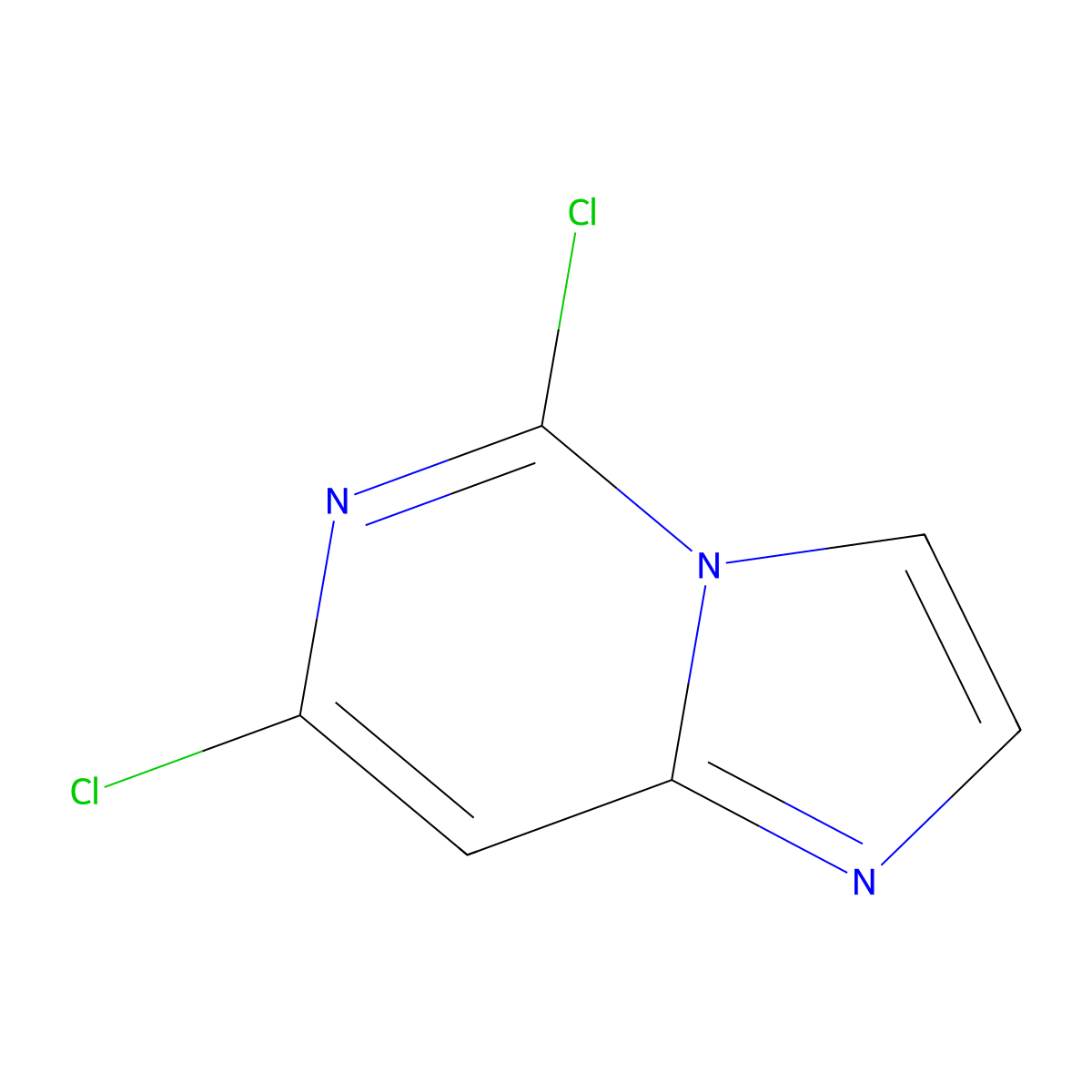 5,7-Dichloroimidazo[1,2-c]pyrimidine molecular structure, CAS 85989-61-3