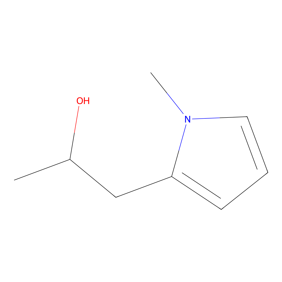 1-(1-Methyl-1h-pyrrol-2-yl)propan-2-ol molecular structure, CAS 859958-00-2