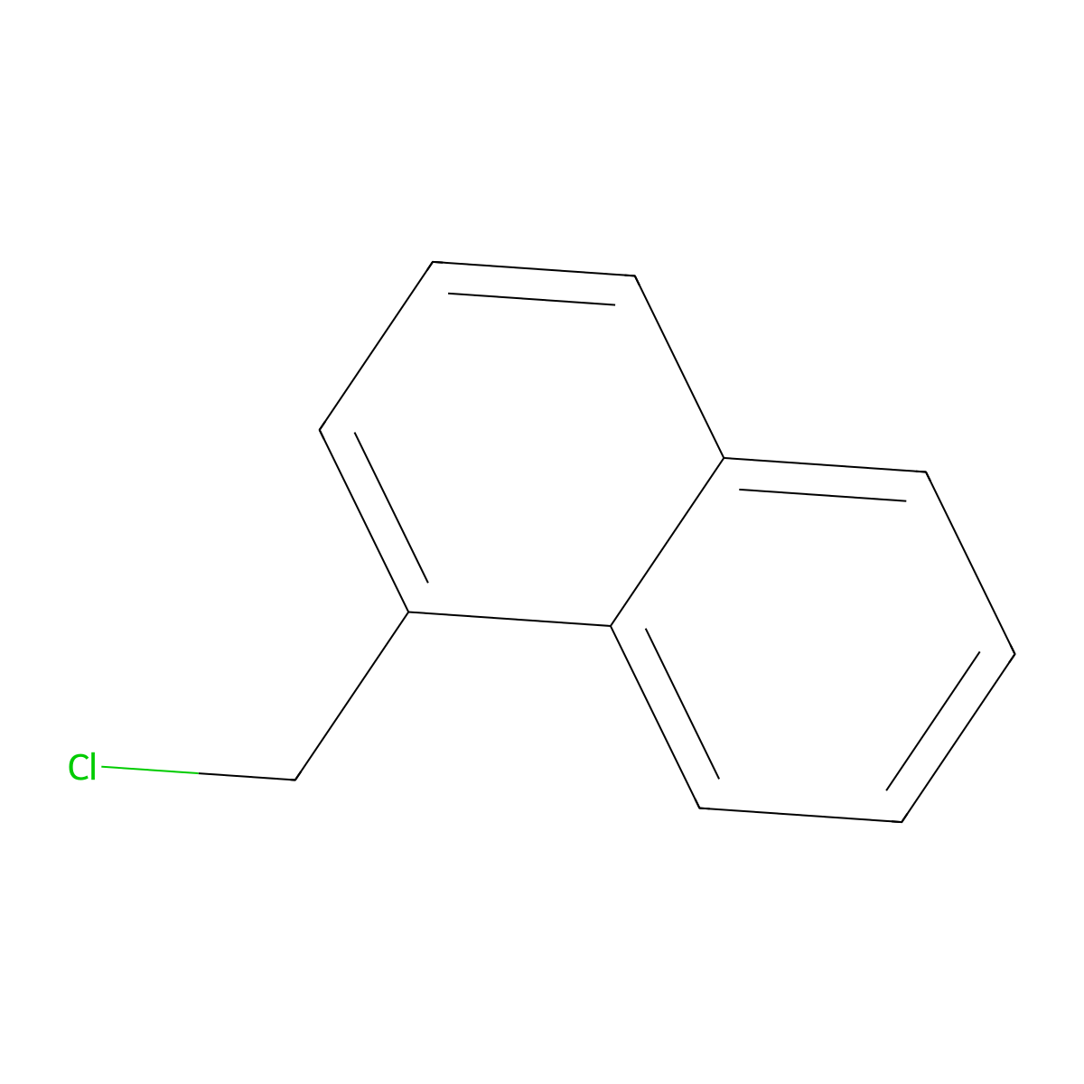 1-Chloromethylnaphthalene molecular structure, CAS 86-52-2