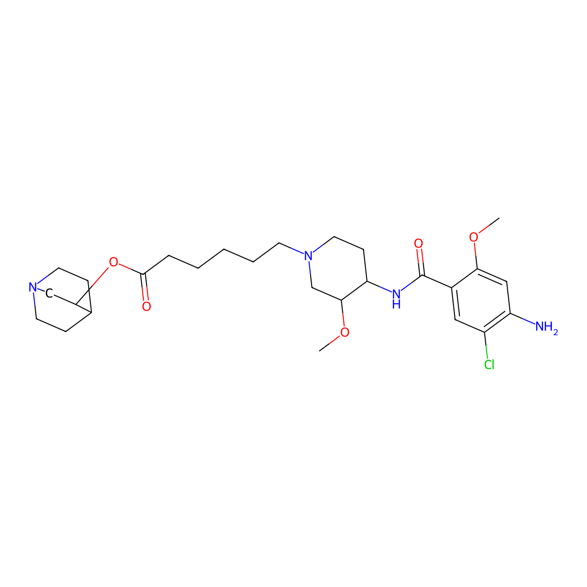 Naronapride molecular structure, CAS 860174-12-5