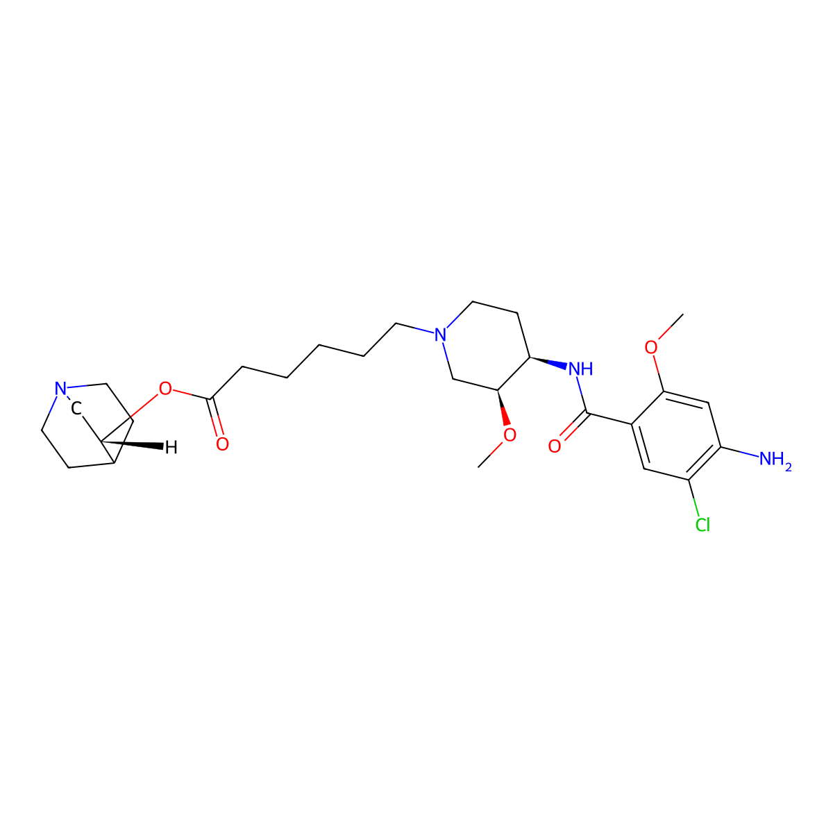 Naronapride molecular structure, CAS 860174-12-5