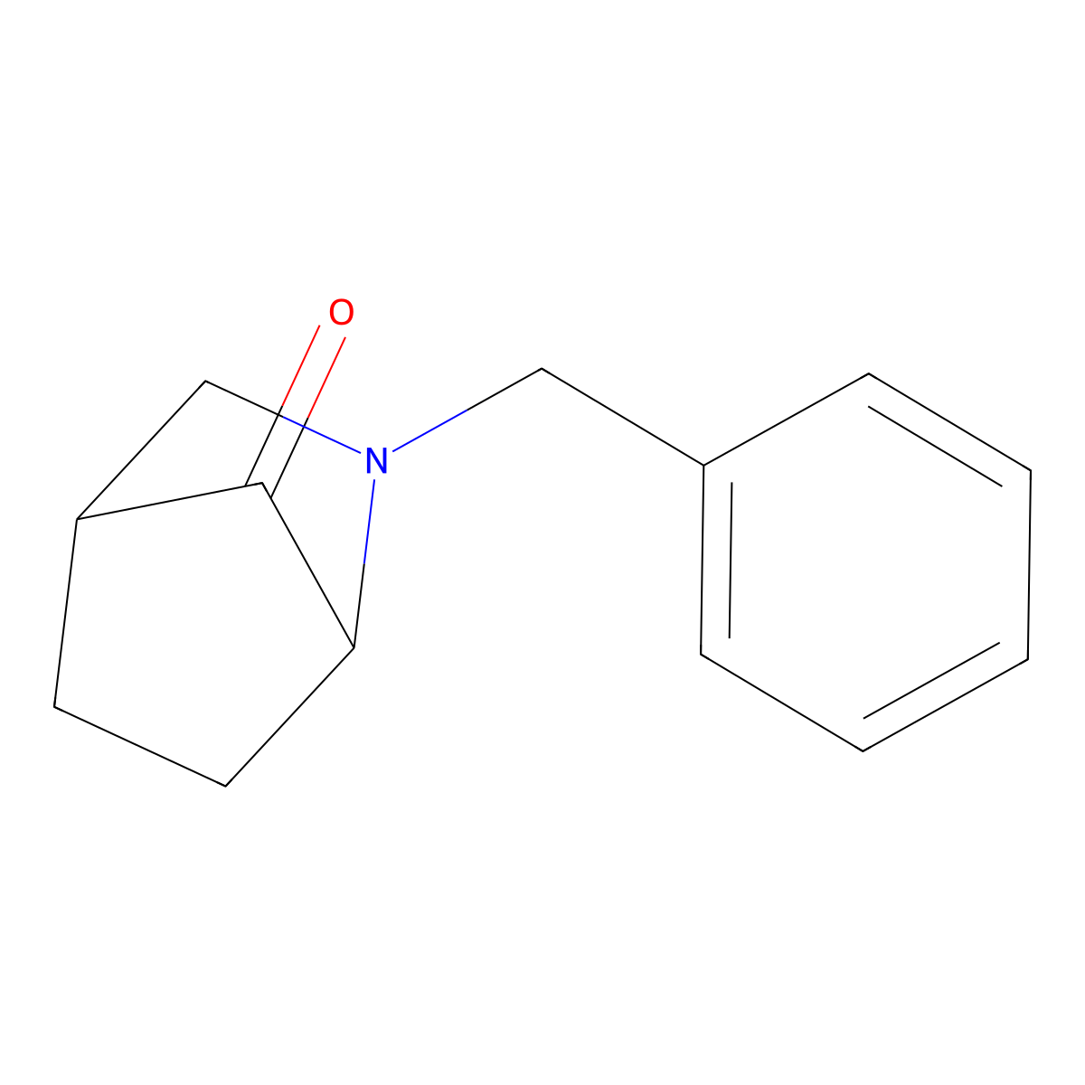 N-Benzyl-2-azabicyclo[2.2.1]heptan-7-one molecular structure, CAS 860265-66-3