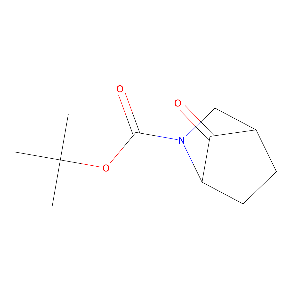 tert-Butyl 7-oxo-2-azabicyclo[2.2.1]heptane-2-carboxylate molecular structure, CAS 860265-67-4