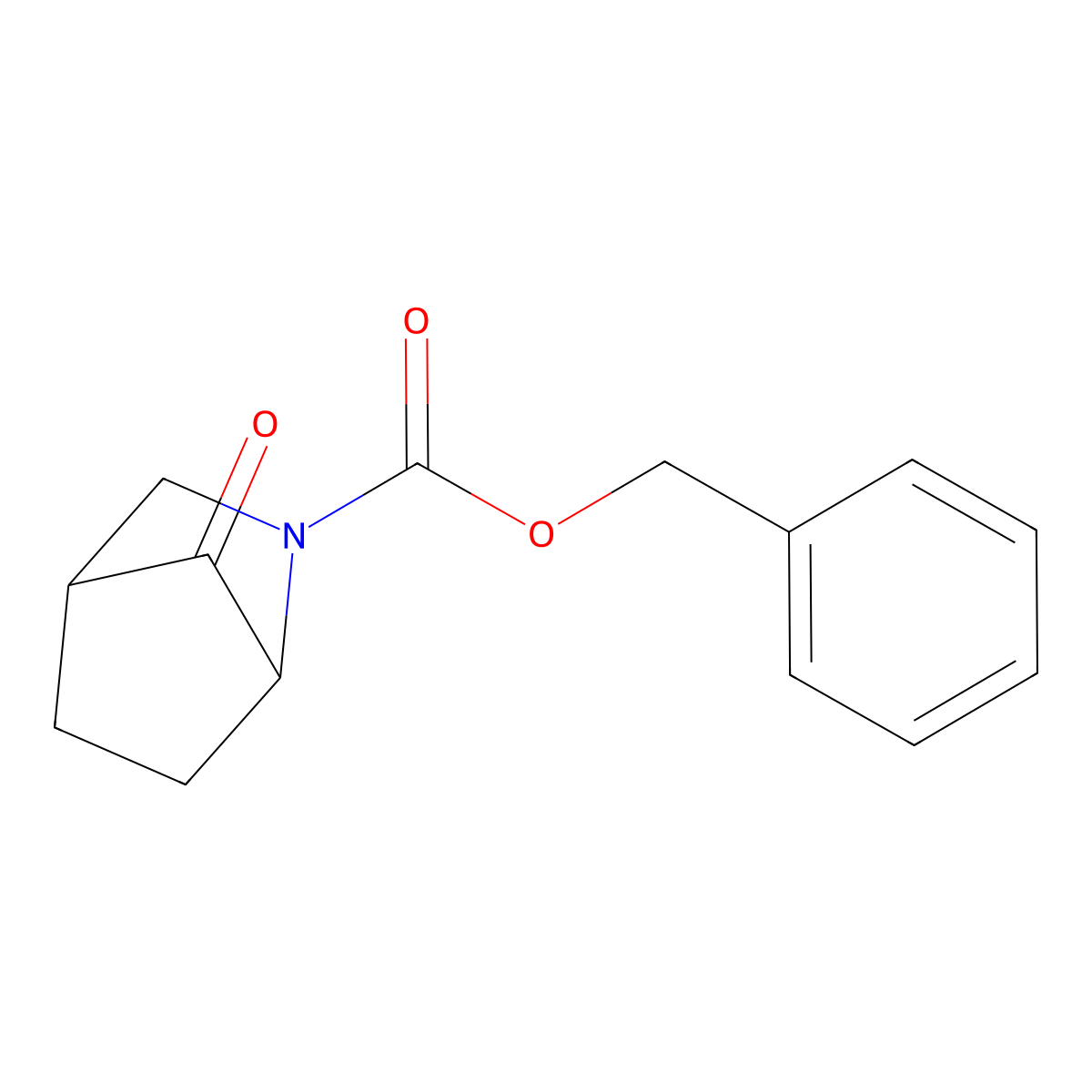 N-Cbz-2-azabicyclo[2.2.1]heptan-7-one molecular structure, CAS 860265-68-5