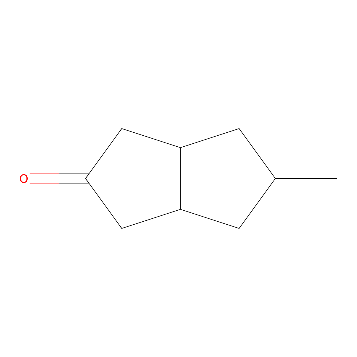 5-Methyl-octahydropentalen-2-one molecular structure, CAS 860569-26-2