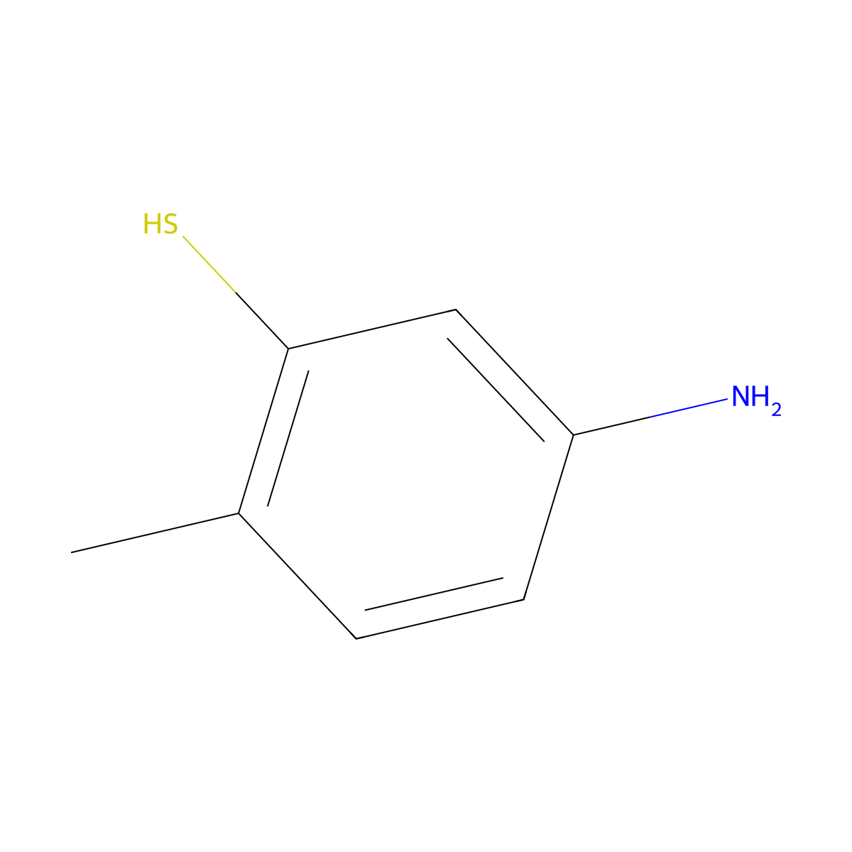 5-Amino-2-methylbenzene-1-thiol molecular structure, CAS 860573-32-6