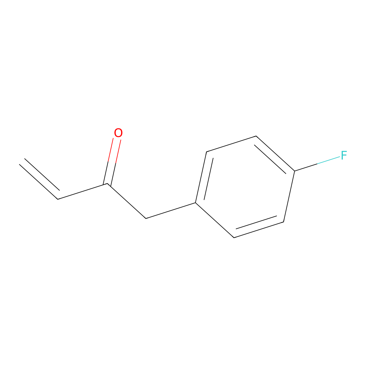 1-(4-Fluorophenyl)but-3-en-2-one molecular structure, CAS 860642-35-9