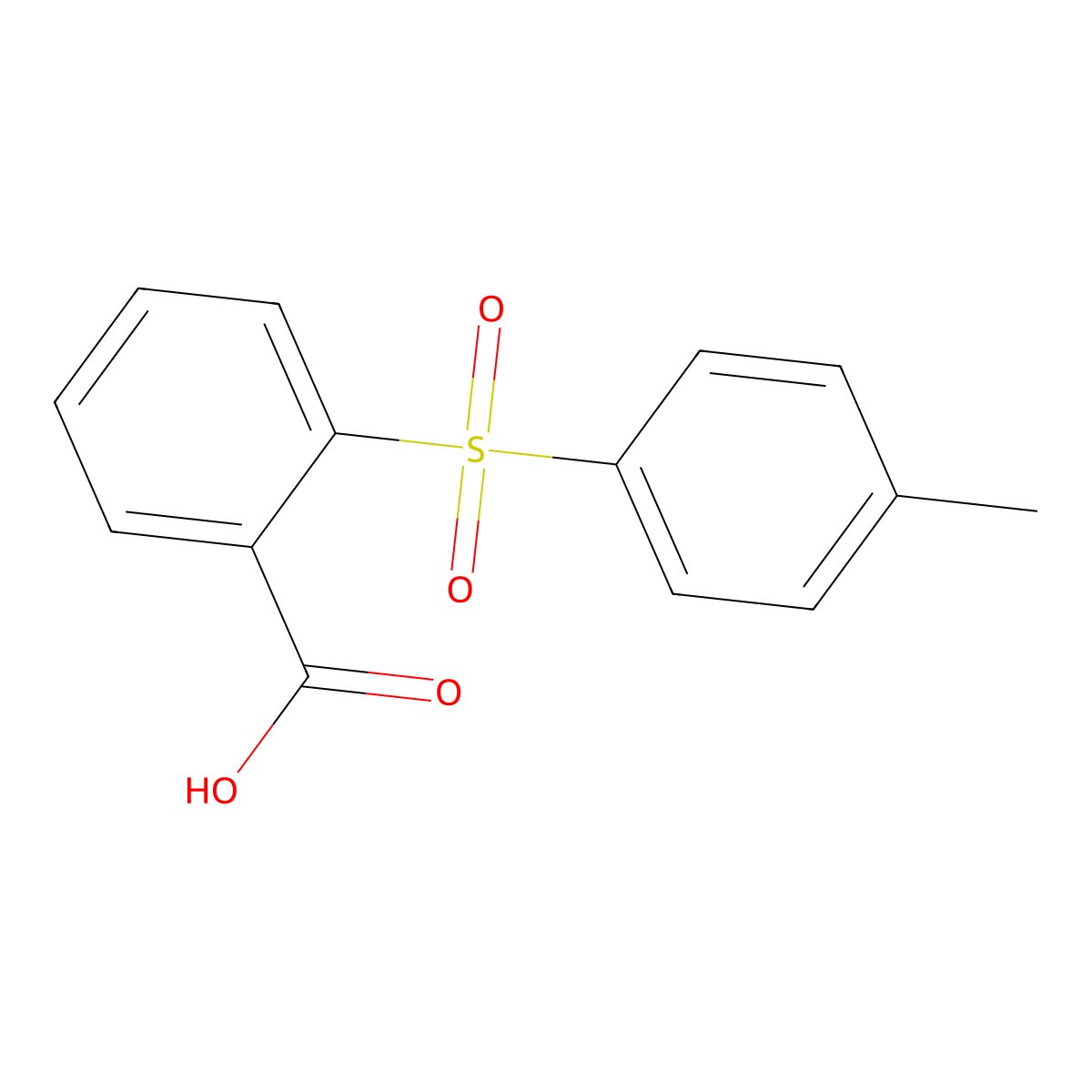 2-Tosylbenzoic Acid molecular structure, CAS 860699-53-2