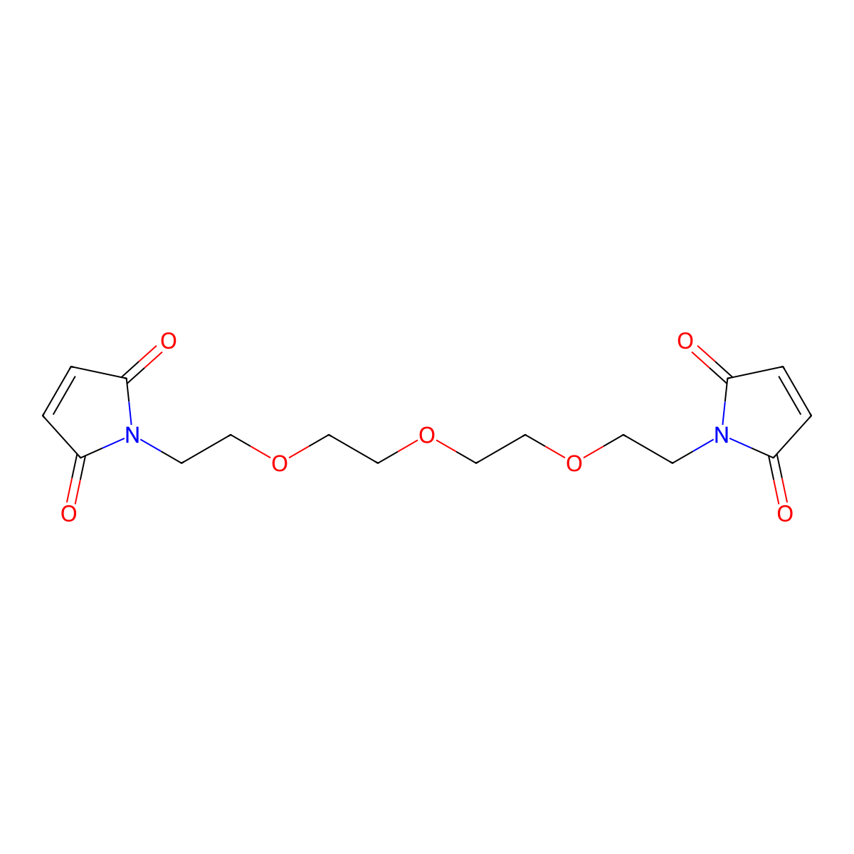 1,11-Bis(maleimido)-3,6,9-trioxaundecane molecular structure, CAS 86099-06-1