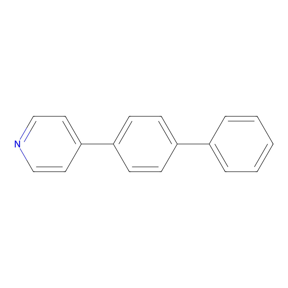 4-(4-Phenylphenyl)pyridine molecular structure, CAS 861024-61-5