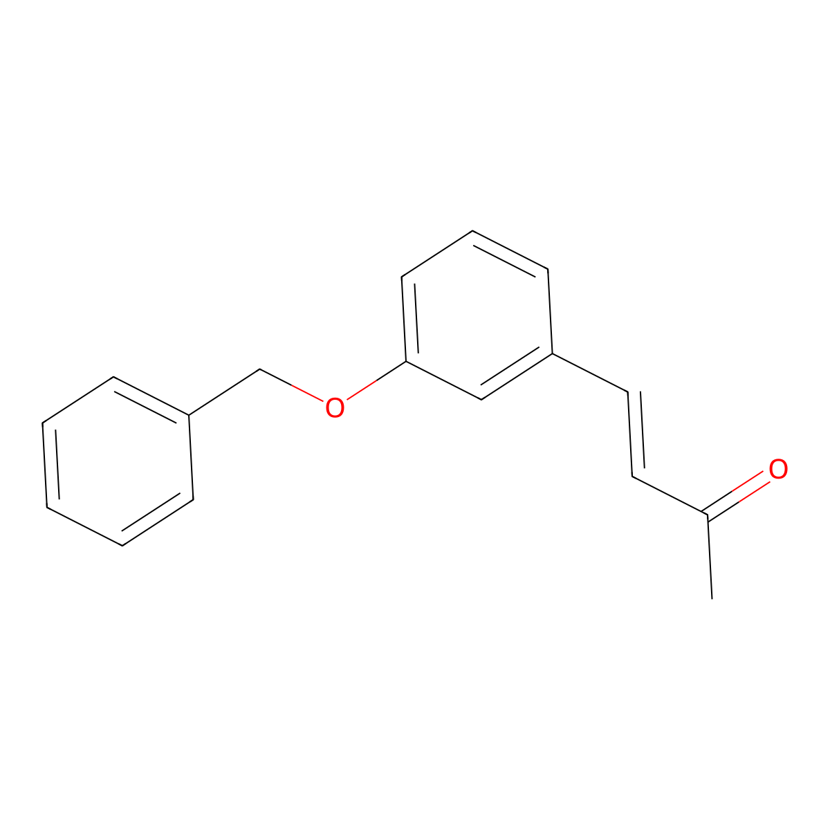 (E)-4-[3-(Benzyloxy)phenyl]but-3-en-2-one molecular structure, CAS 861112-22-3