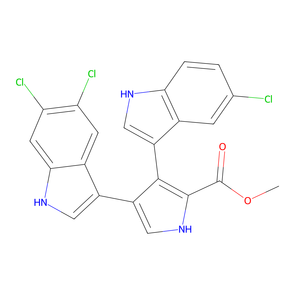 Lynamicin B molecular structure, CAS 861149-19-1
