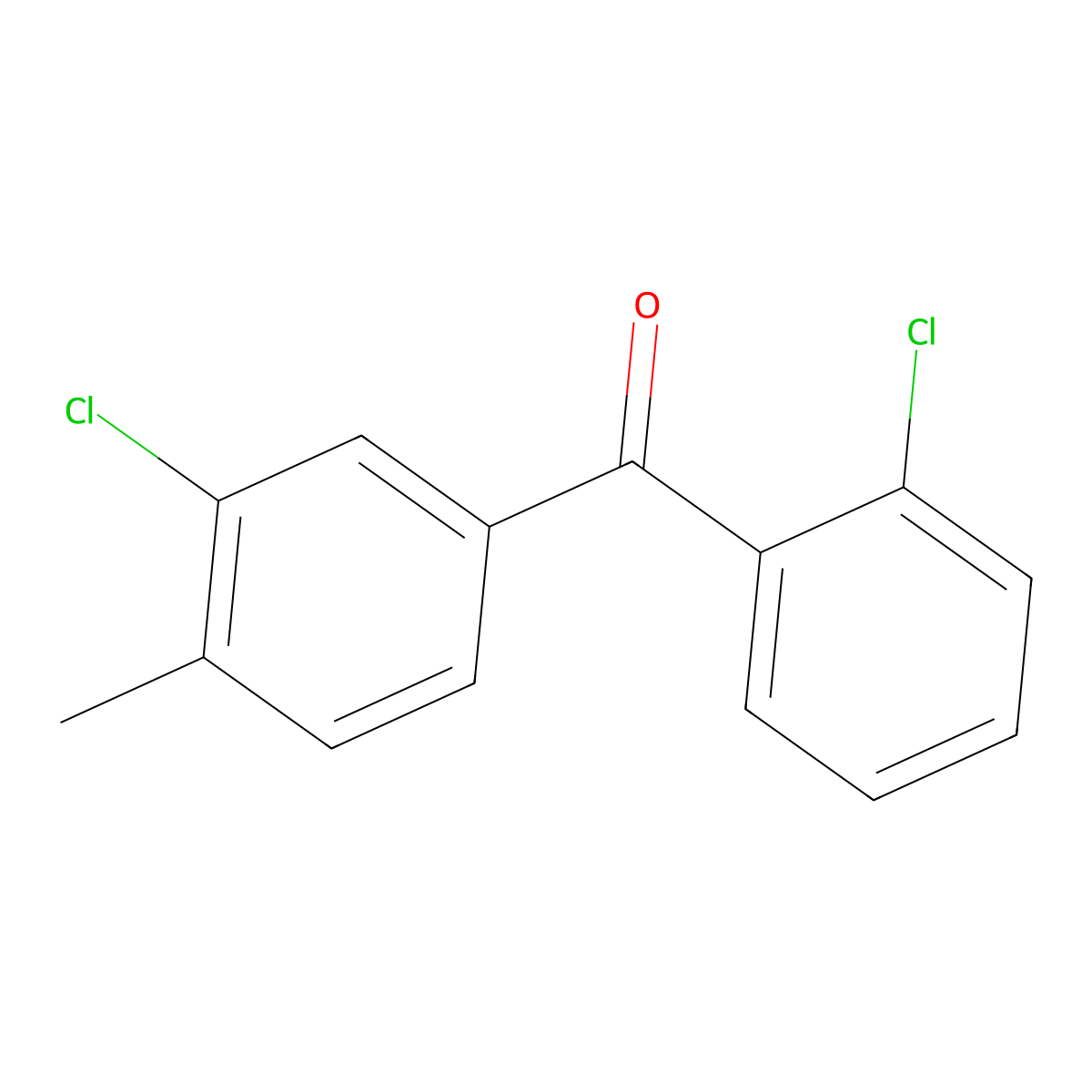 2,3'-Dichloro-4'-methylbenzophenone molecular structure, CAS 861307-17-7