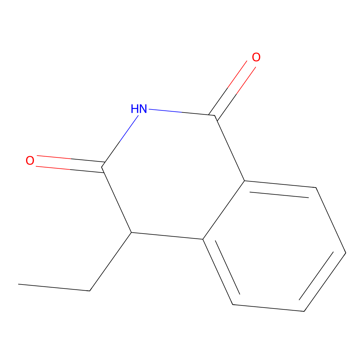 4-Ethyl-1,2,3,4-tetrahydroisoquinoline-1,3-dione molecular structure, CAS 861328-33-8
