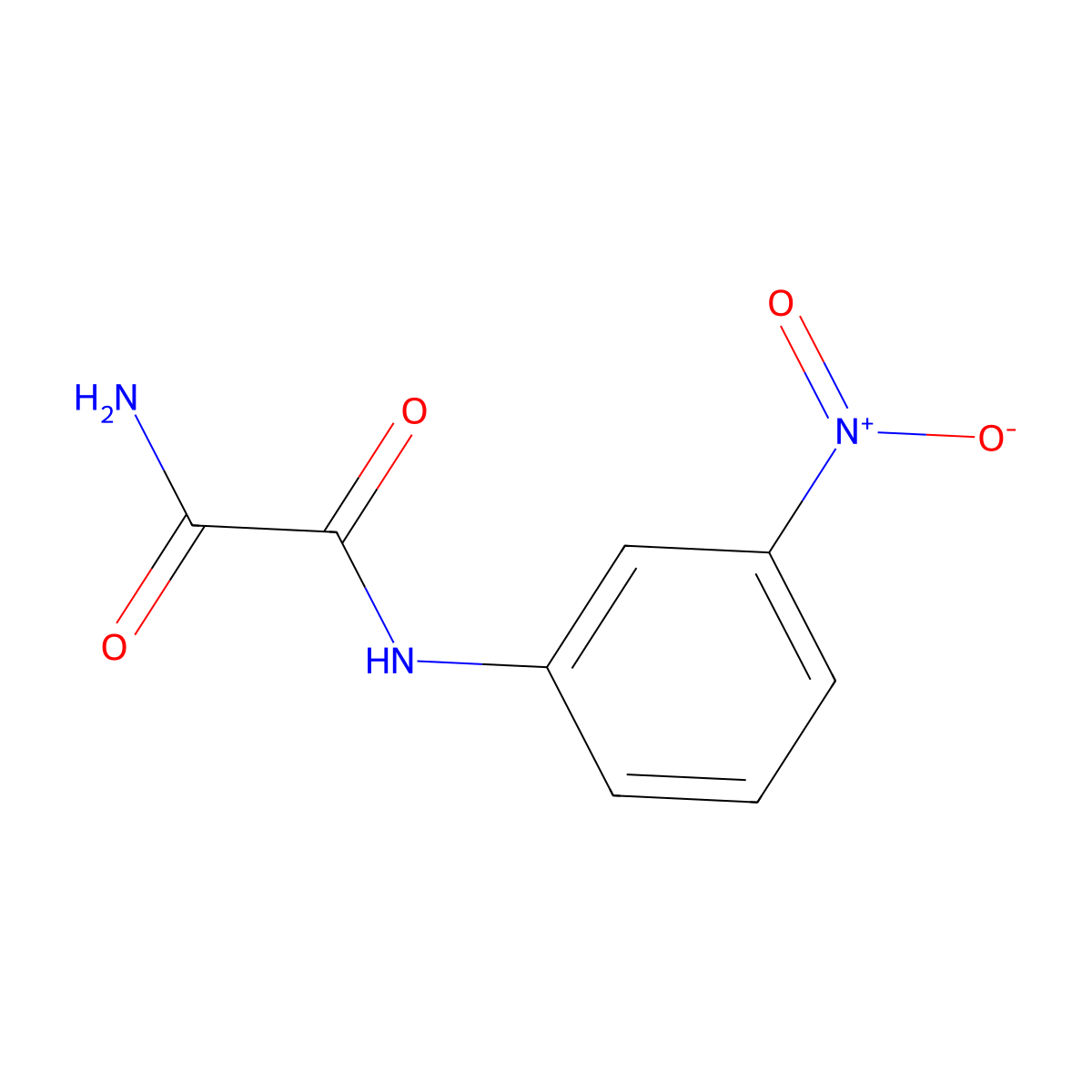 N-(3-nitrophenyl)ethanediamide molecular structure, CAS 861332-65-2