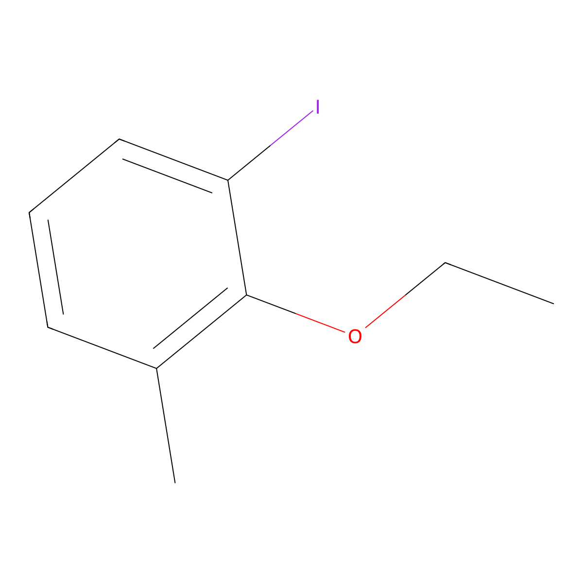2-Ethoxy-3-iodotoluene molecular structure, CAS 861349-18-0