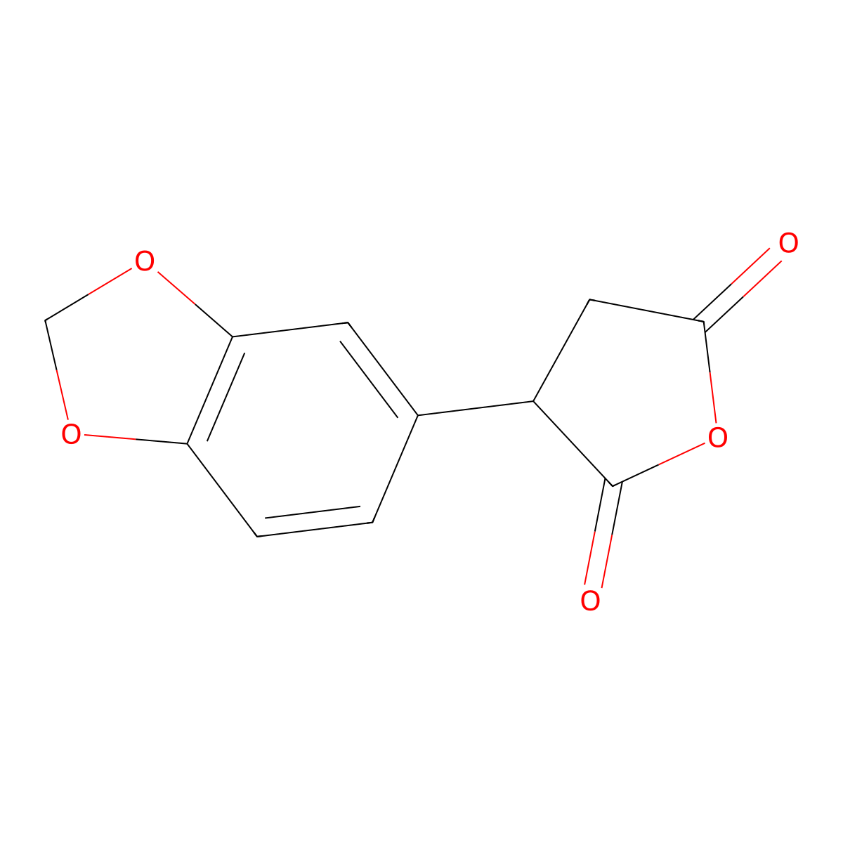 3-(2H-1,3-benzodioxol-5-yl)oxolane-2,5-dione molecular structure, CAS 861516-15-6
