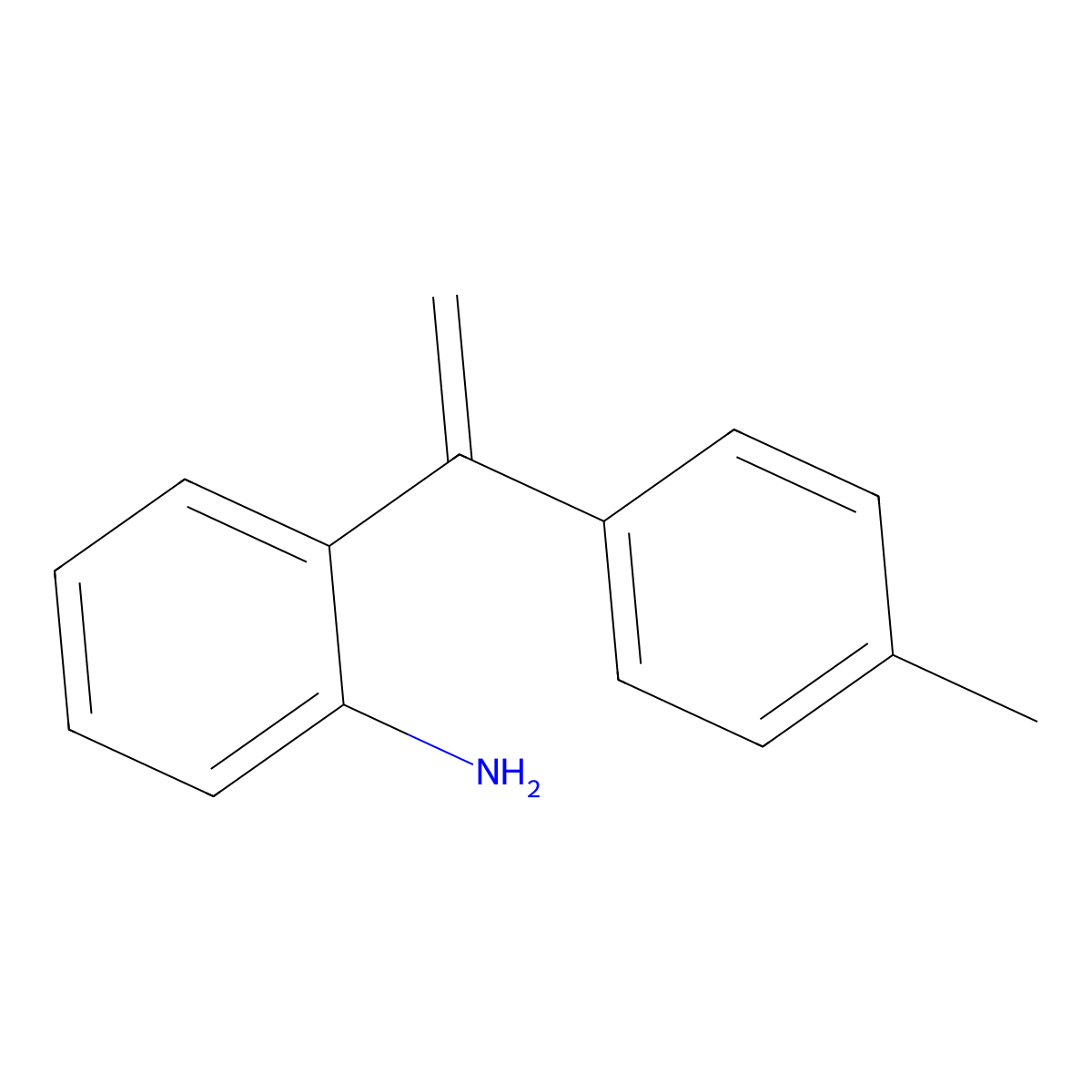 2-[1-(4-Methylphenyl)ethenyl]aniline molecular structure, CAS 861549-91-9