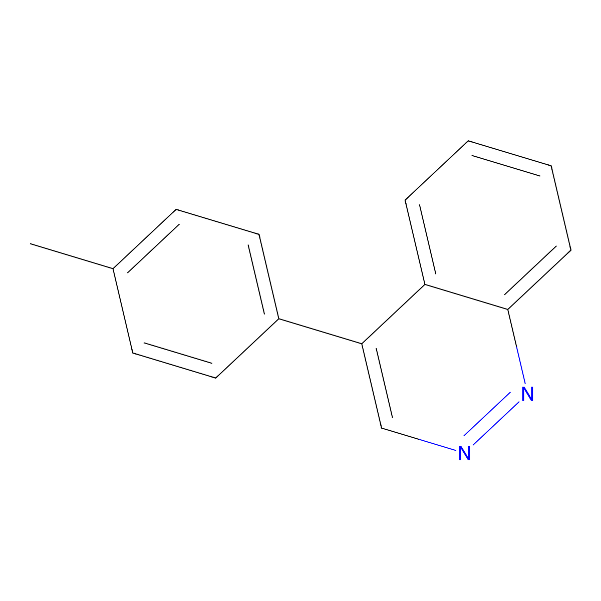 4-(4-Methylphenyl)cinnoline molecular structure, CAS 861577-12-0
