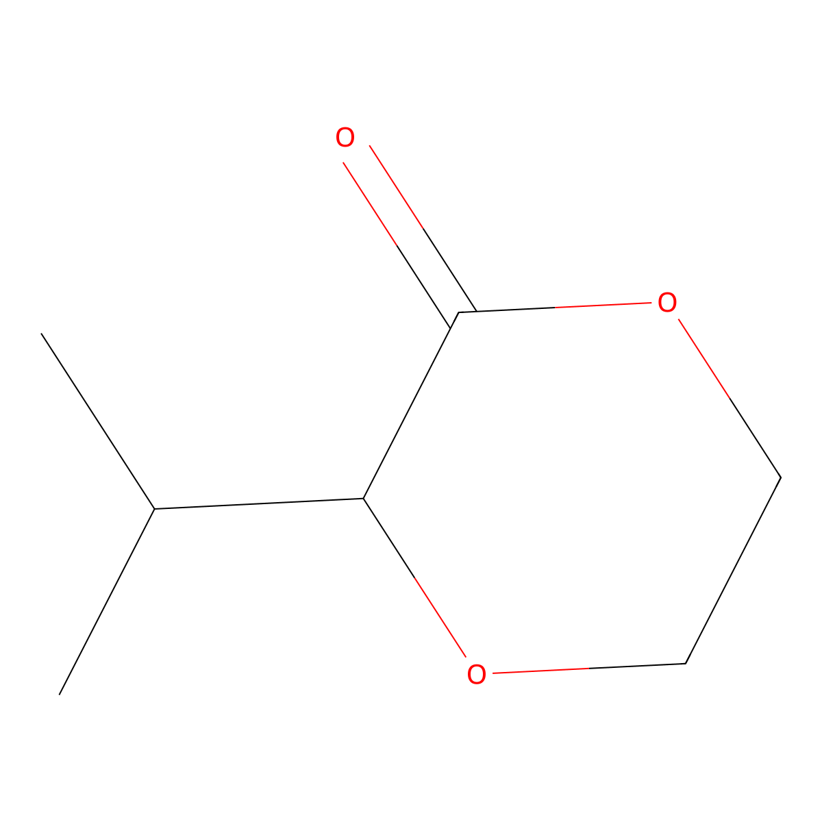 3-(Propan-2-yl)-1,4-dioxan-2-one molecular structure, CAS 861592-59-8