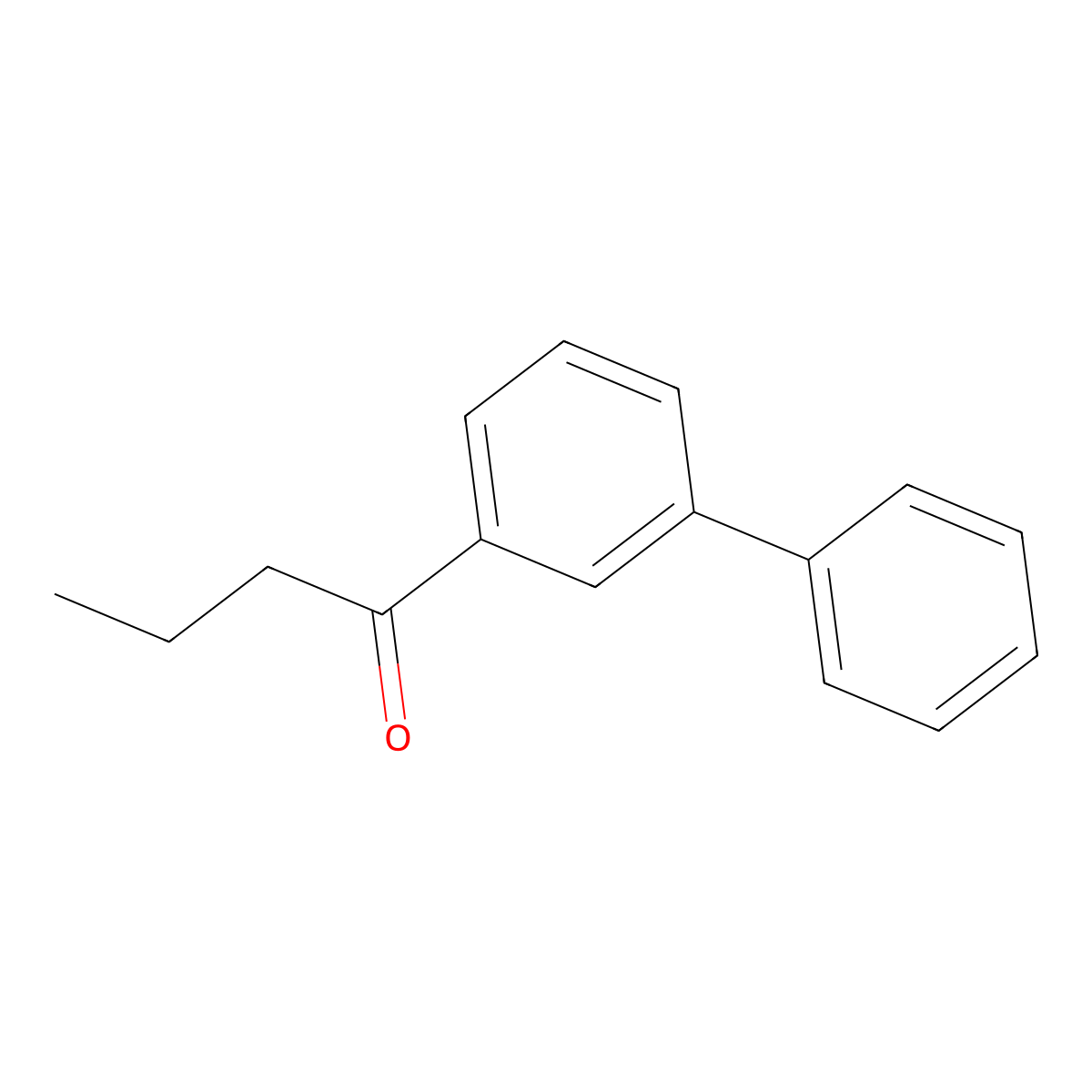 1-([1,1'-Biphenyl]-3-yl)butan-1-one molecular structure, CAS 861597-59-3