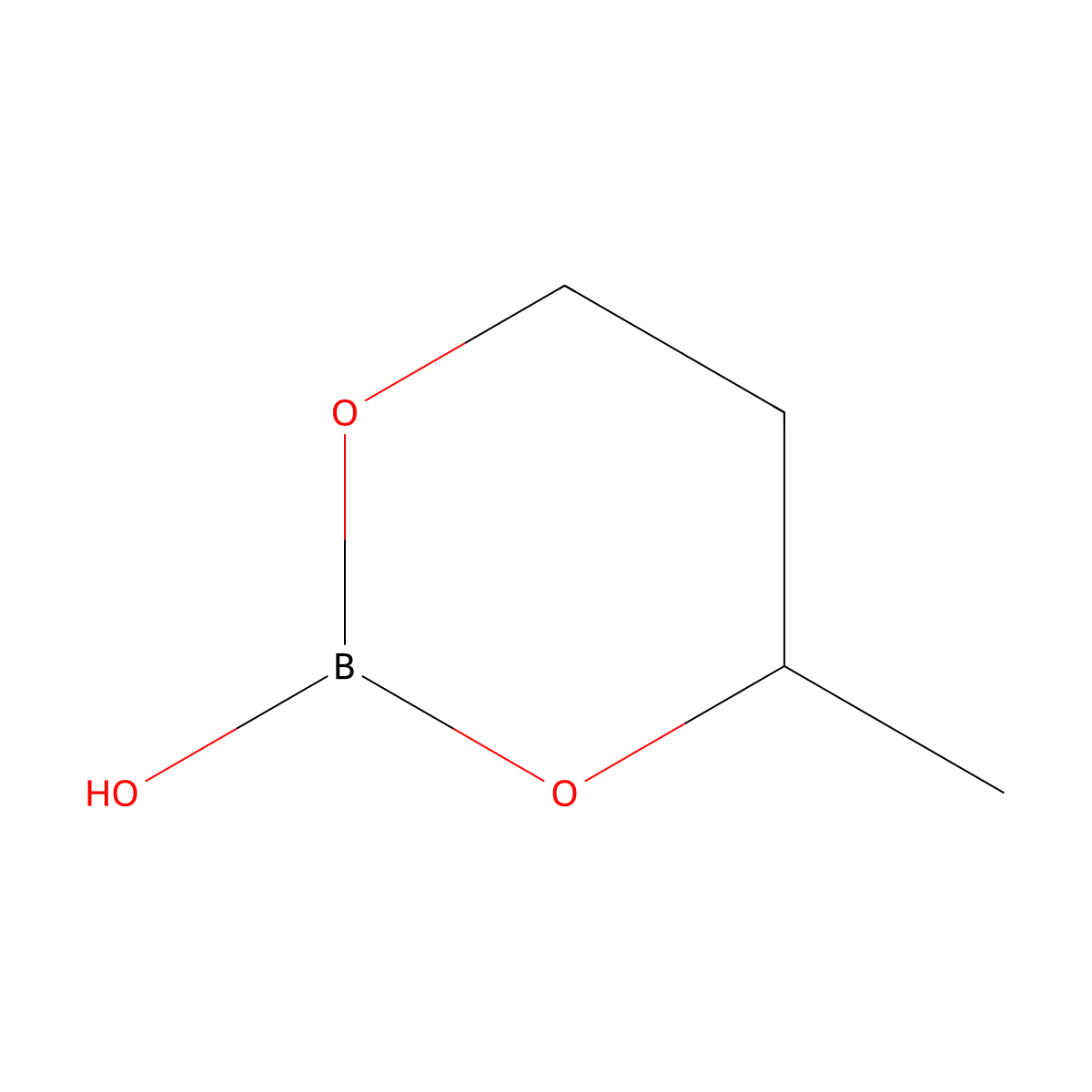 4-Methyl-1,3,2-dioxaborinan-2-ol molecular structure, CAS 86163-81-7