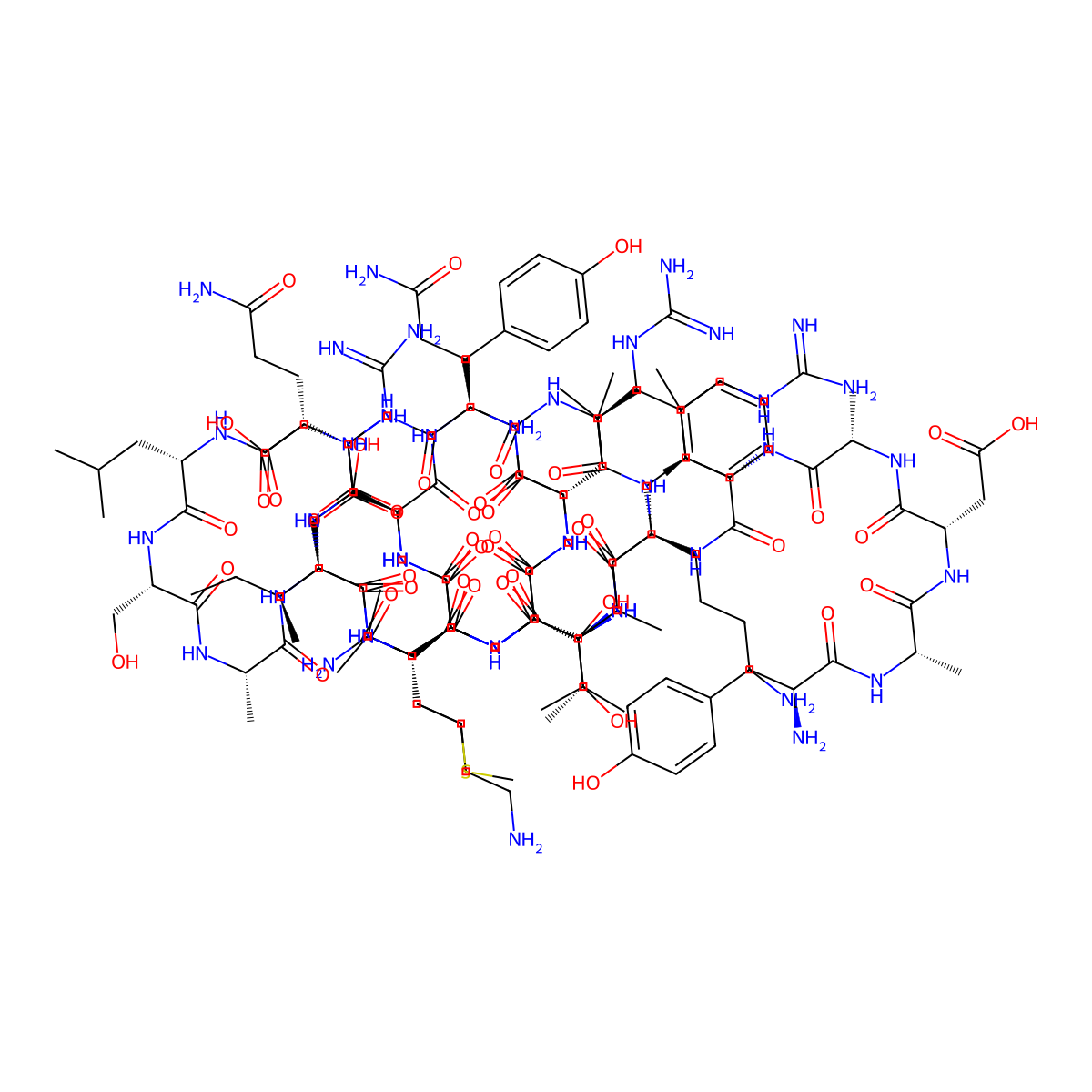 Sermorelin molecular structure, CAS 86168-78-7