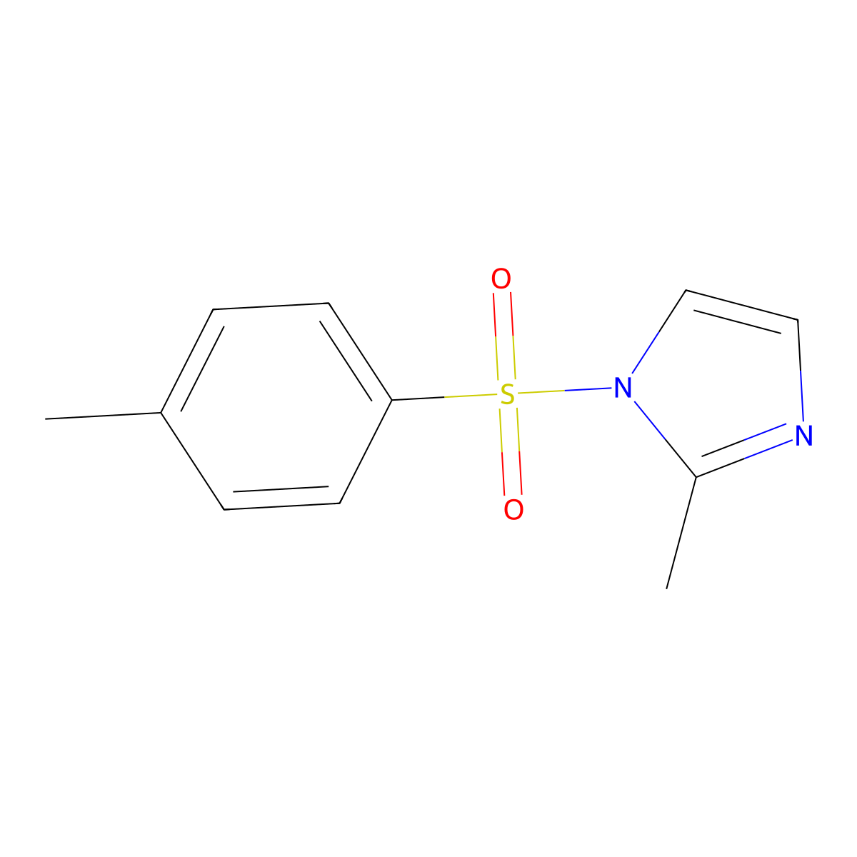 2-Methyl-1-tosyl-1H-imidazole molecular structure, CAS 86181-71-7