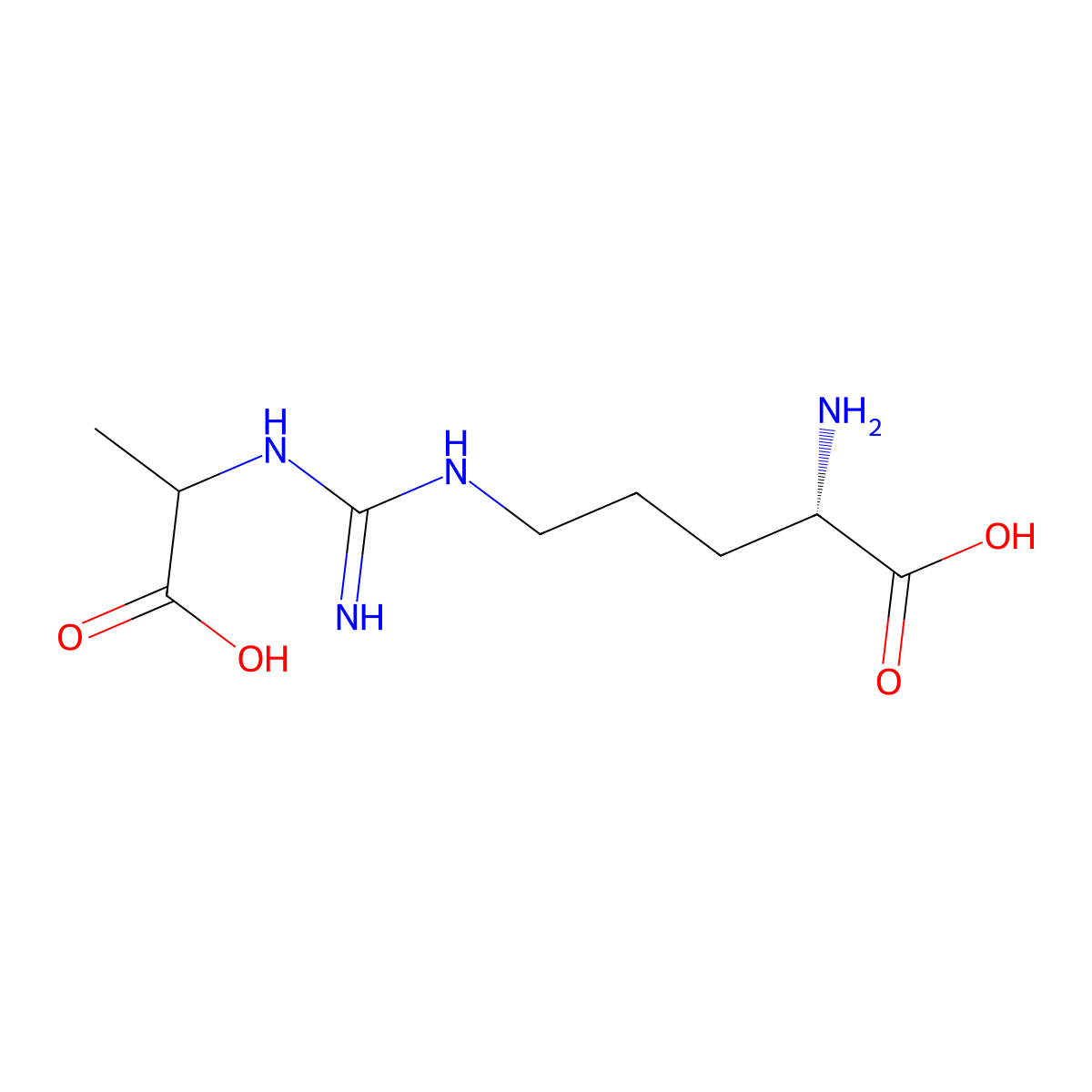 N-omega-Carboxyethyl-L-arginine (CEA) molecular structure, CAS 861902-72-9