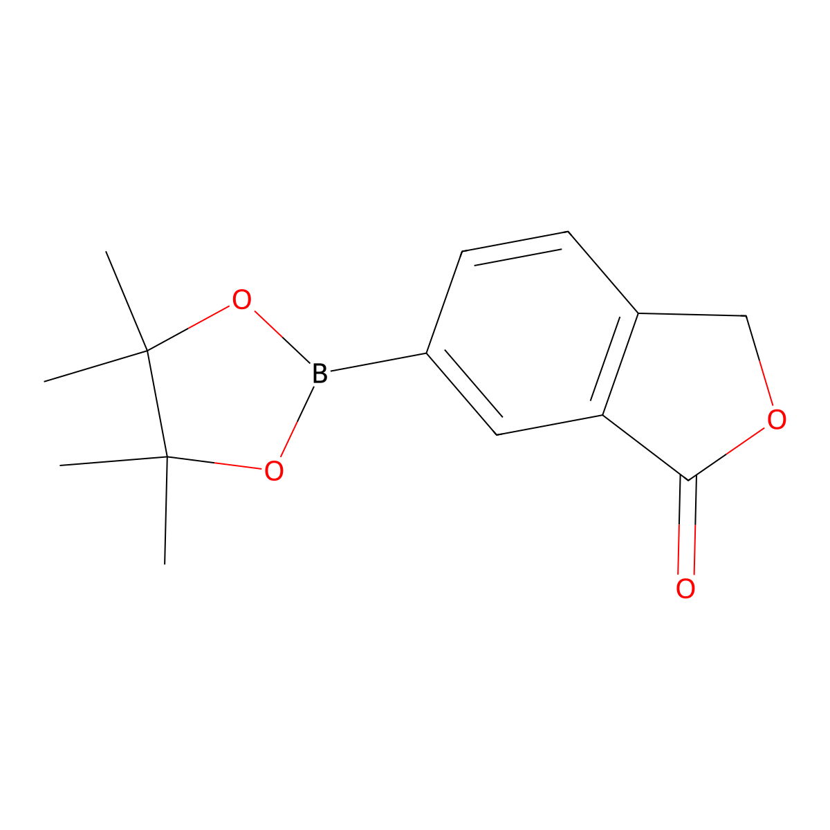 6-(4,4,5,5-Tetramethyl-1,3,2-dioxaborolan-2-yl)-1(3H)-isobenzofuranone molecular structure, CAS 862081-38-7