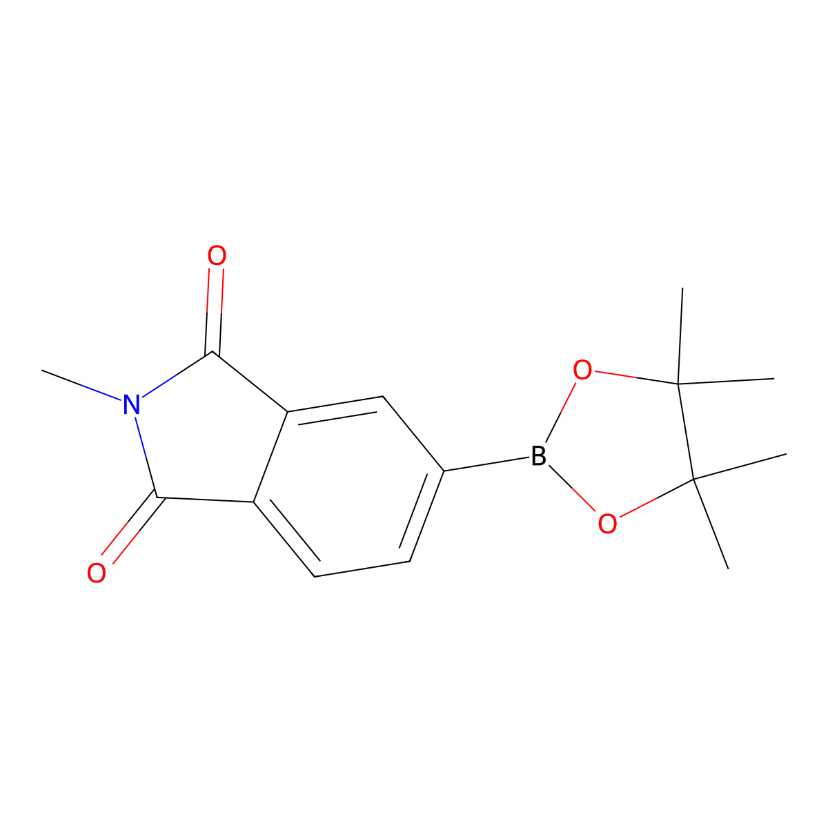 2-methyl-5-(4,4,5,5-tetramethyl-1,3,2-dioxaborolan-2-yl)-1H-Isoindole-1,3(2H)-dione molecular structure, CAS 862081-47-8