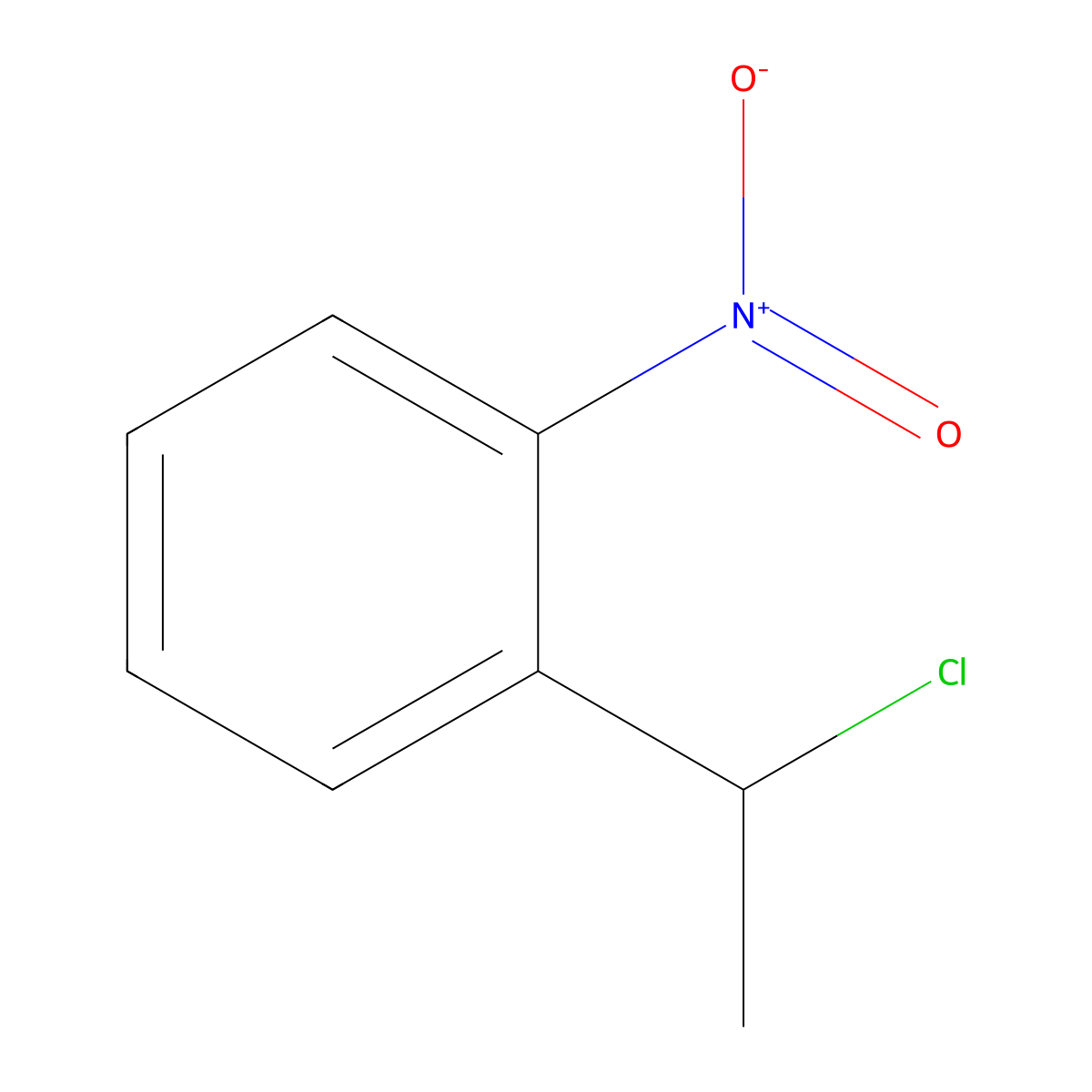1-(1-Chloroethyl)-2-nitrobenzene molecular structure, CAS 862093-93-4