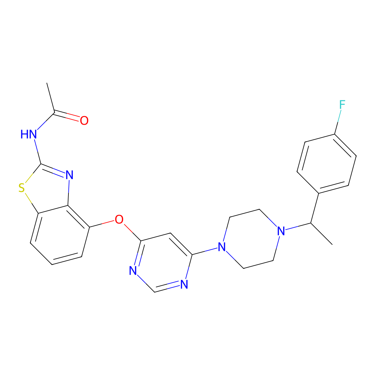 Amg-628 molecular structure, CAS 862269-73-6