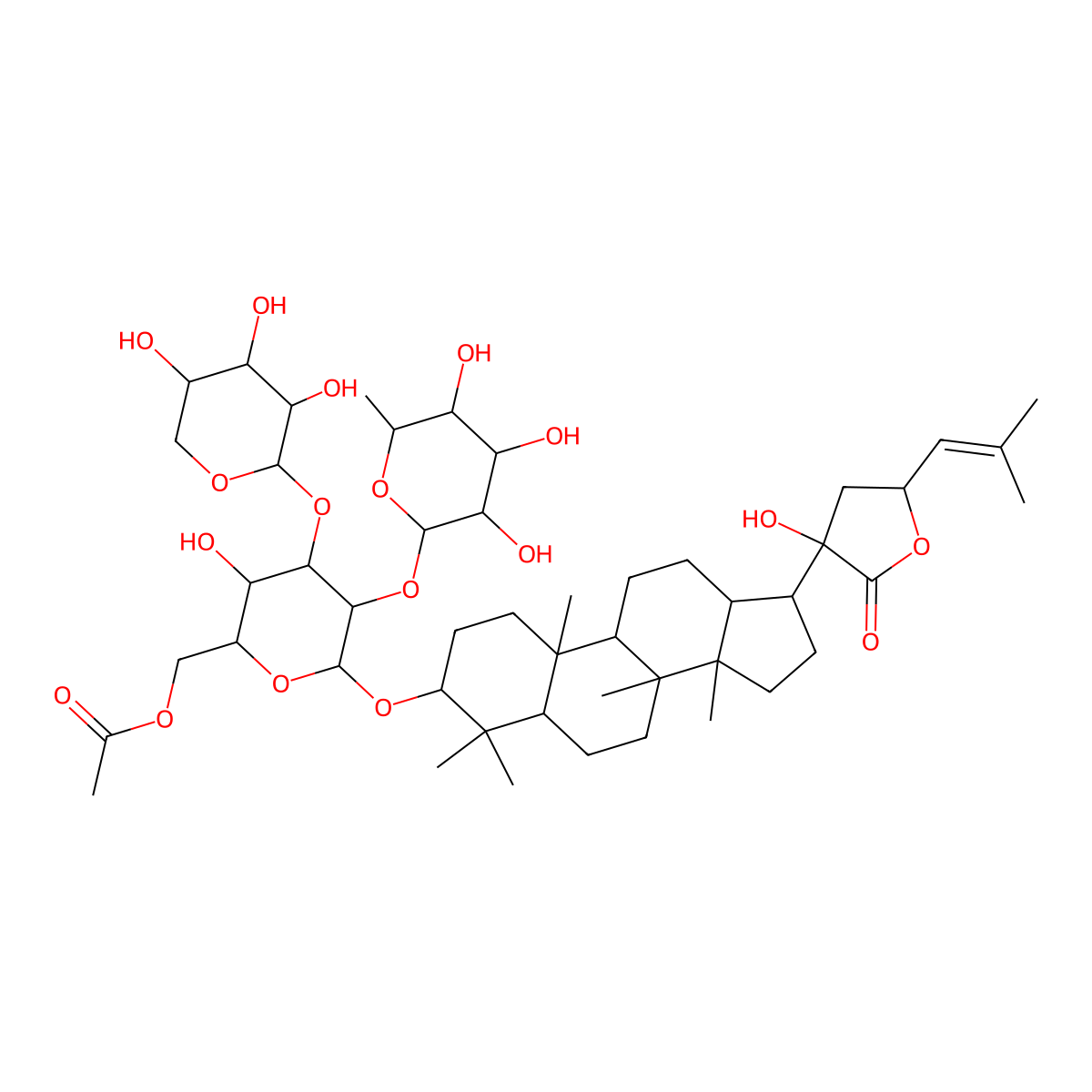 Gypenoside BP2213 molecular structure, CAS 862286-45-1