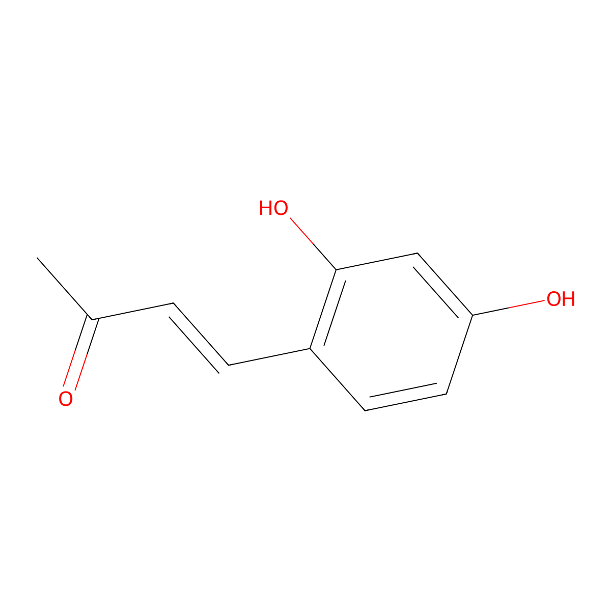 4-(2,4-Dihydroxyphenyl)but-3-en-2-one molecular structure, CAS 862306-34-1