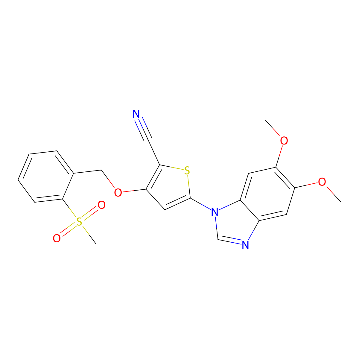 Gsk-319347A molecular structure, CAS 862812-98-4