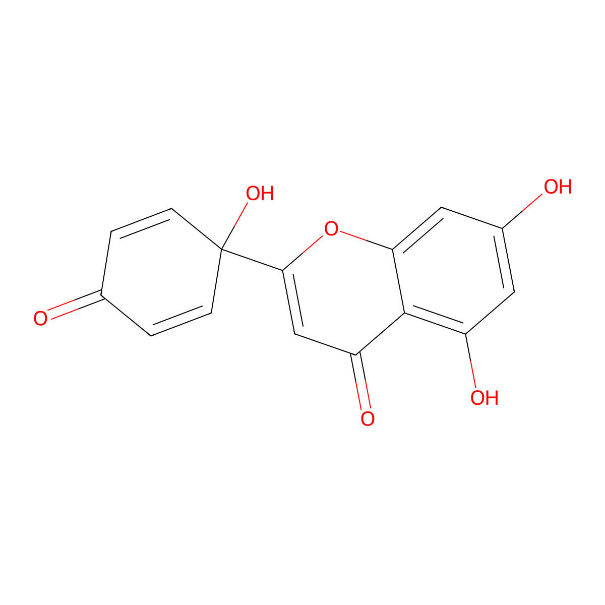 Protoapigenone molecular structure, CAS 862884-32-0