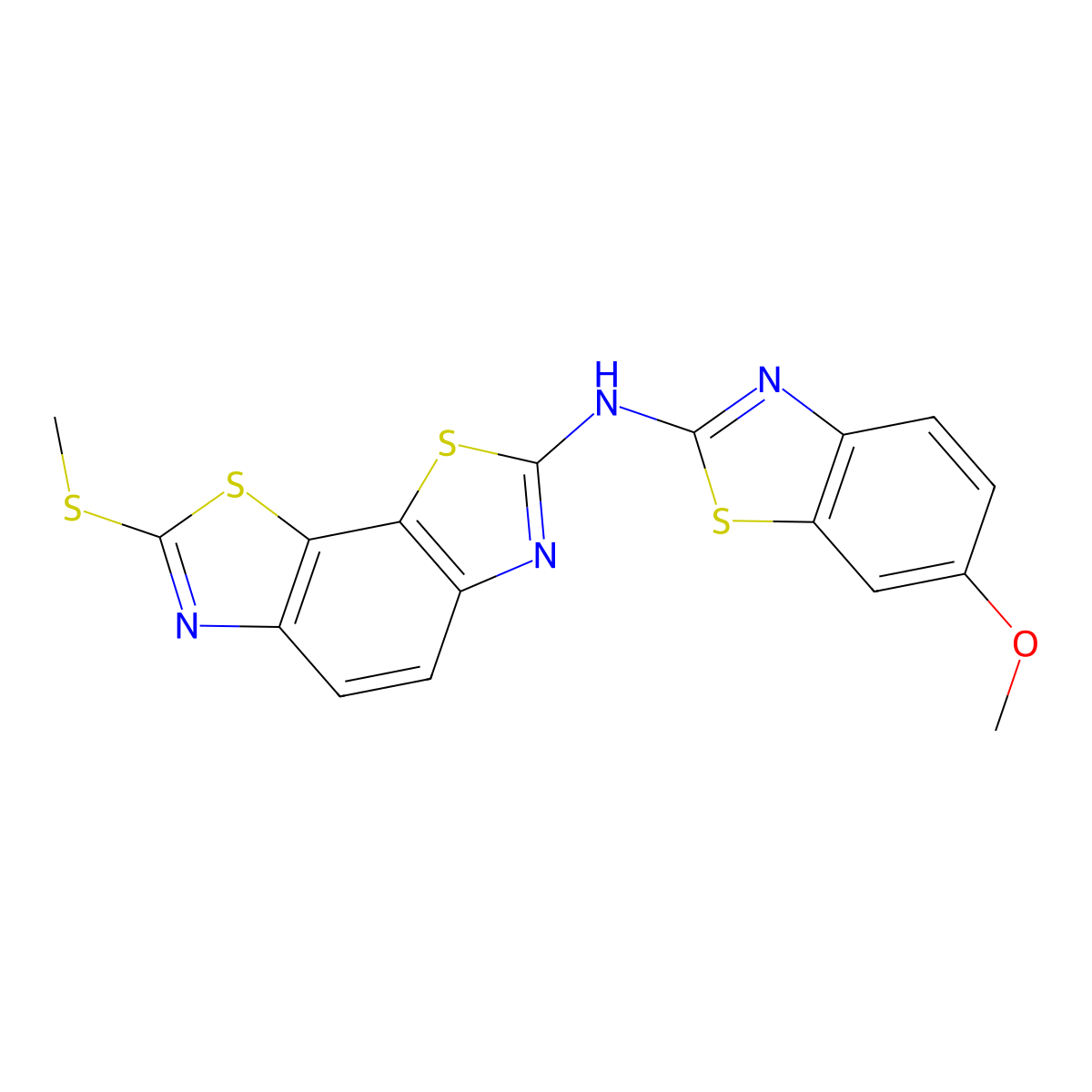 N-(6-methoxy-1,3-benzothiazol-2-yl)-11-(methylsulfanyl)-3,12-dithia-5,10-diazatricyclo[7.3.0.0^{2,6}]dodeca-1(9),2(6),4,7,10-pentaen-4-amine molecular structure, CAS 862975-76-6