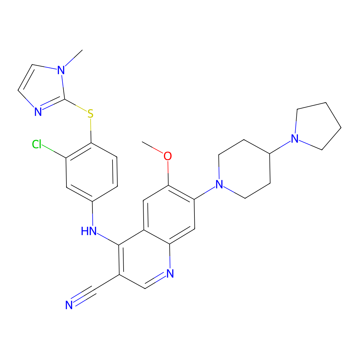 Balamapimod molecular structure, CAS 863029-99-6