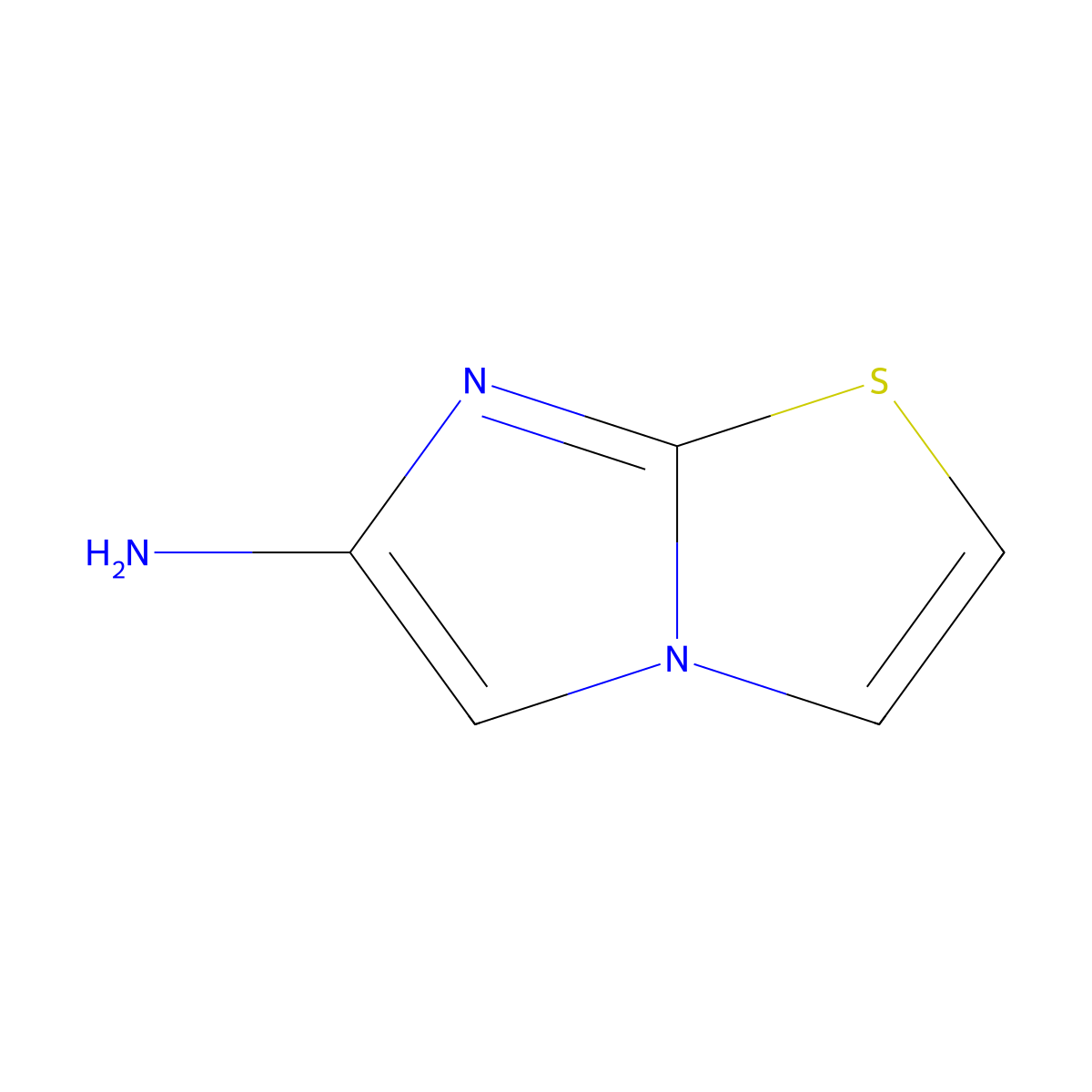 Imidazo[2,1-b]thiazol-6-amine molecular structure, CAS 863203-53-6