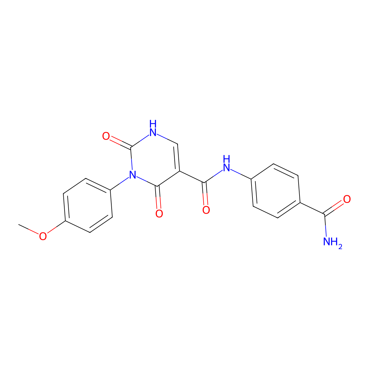 N-(4-carbamoylphenyl)-3-(4-methoxyphenyl)-2,4-dioxo-1,2,3,4-tetrahydropyrimidine-5-carboxamide molecular structure, CAS 863611-81-8