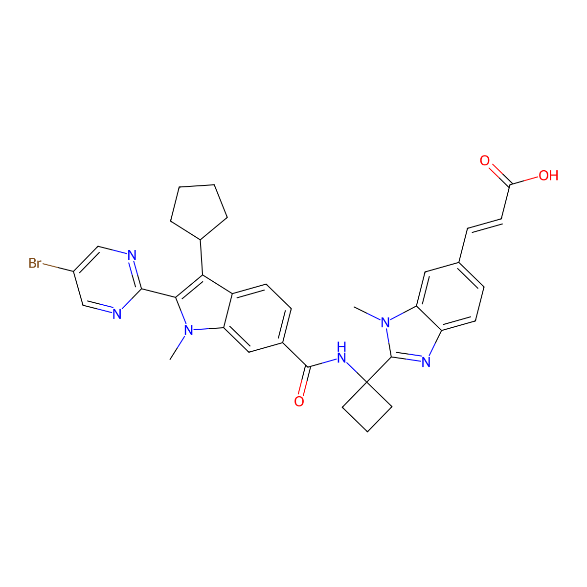 BI 207127 molecular structure, CAS 863884-77-9