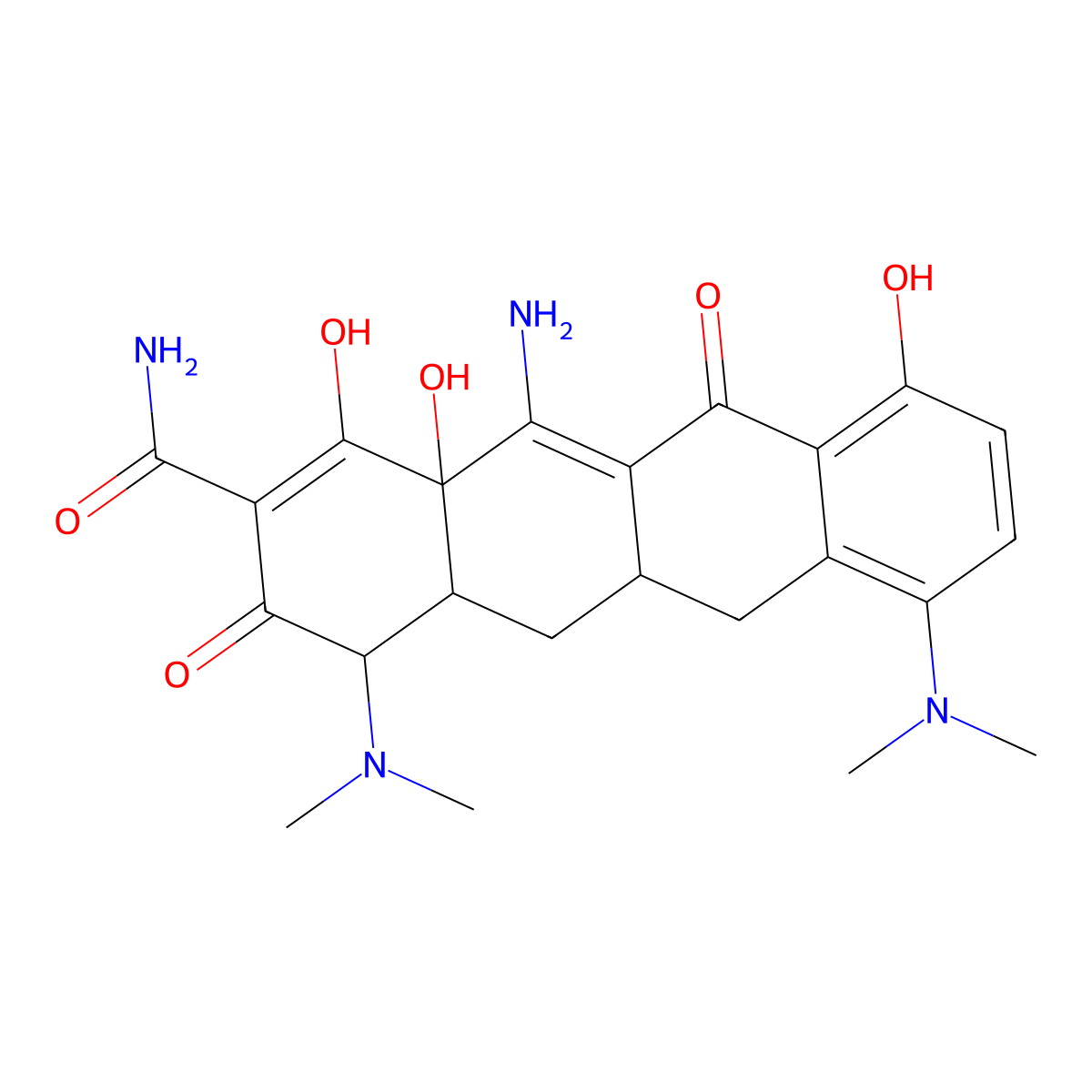 12-Amino Minocycline molecular structure, CAS 864073-42-7