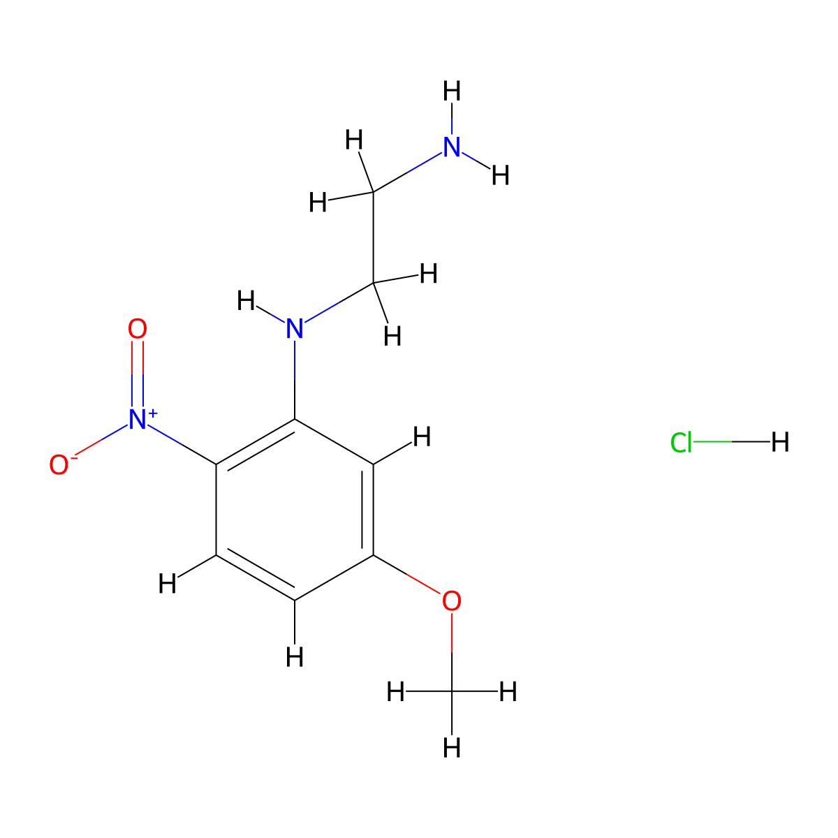 HC Yellow No. 9 molecular structure, CAS 86419-69-4