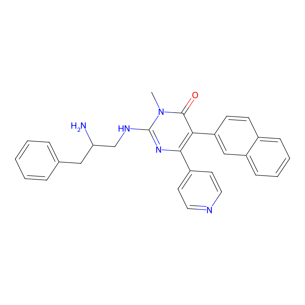 Amg-548 molecular structure, CAS 864249-60-5